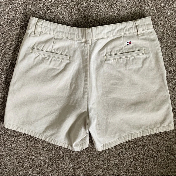 Tommy Hilfiger Light Khaki Twill Shorts - Picture 3 of 5